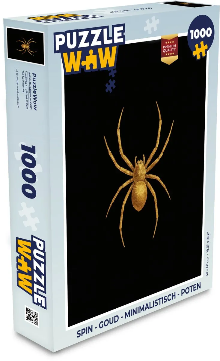 PuzzleWow Spin Legpuzzel 1000 Stuks