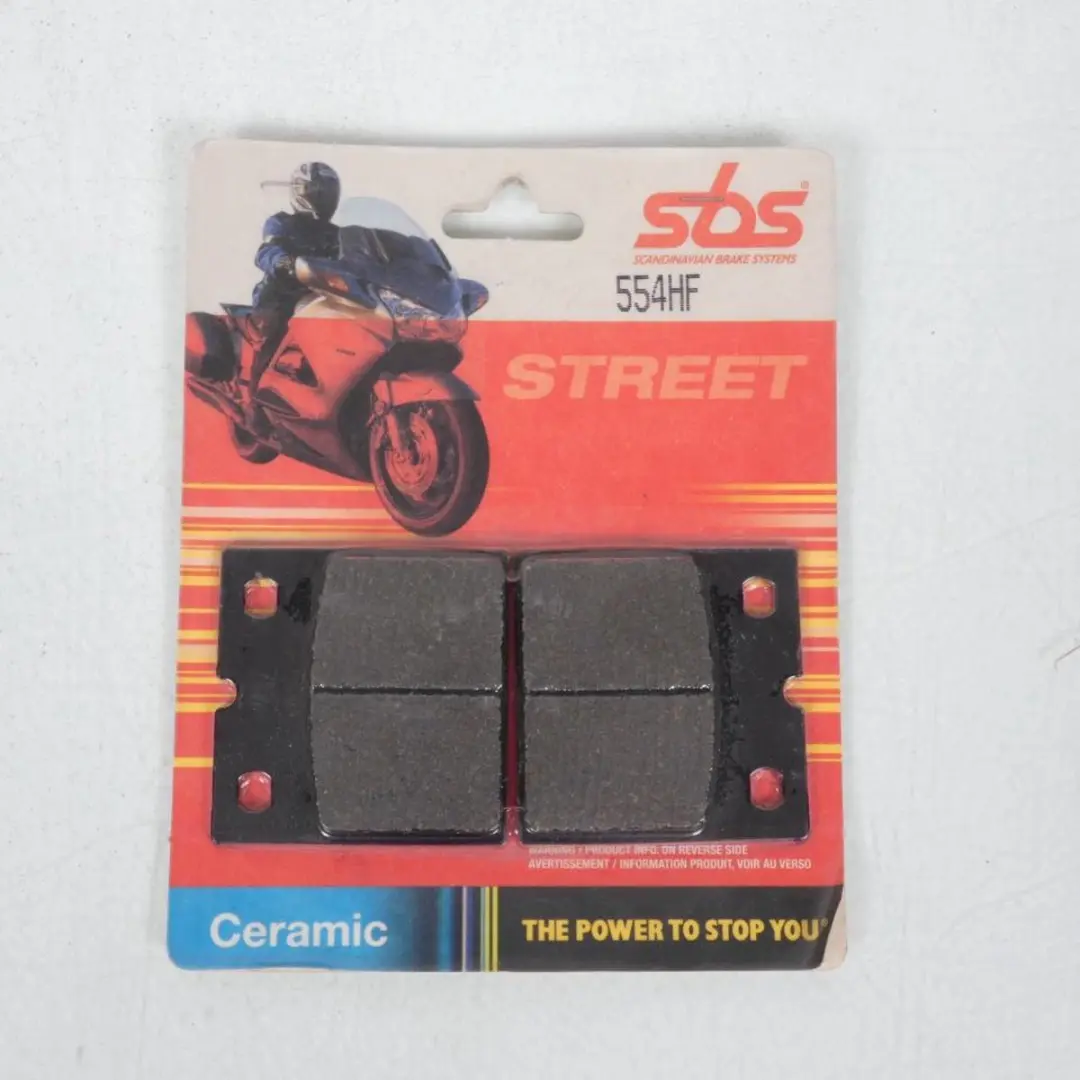 Plaquette de frein SBS pour Moto BMW 800 GS 1988 à 1994 554HF Neuf