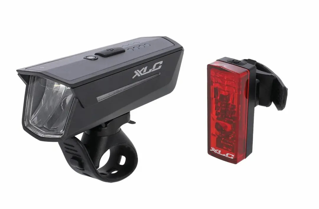 XLC Proxima Pro CL-S25 Fietsverlichtingset - 80 Lux - Zwart - afbeelding 6 van 6