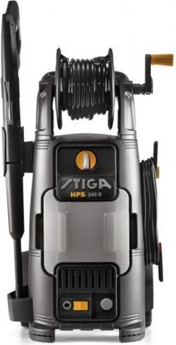Stiga HPS 345 R Hogedrukreiniger 2100W - 110 Bar - Rvs Grijs - afbeelding 2 van 6