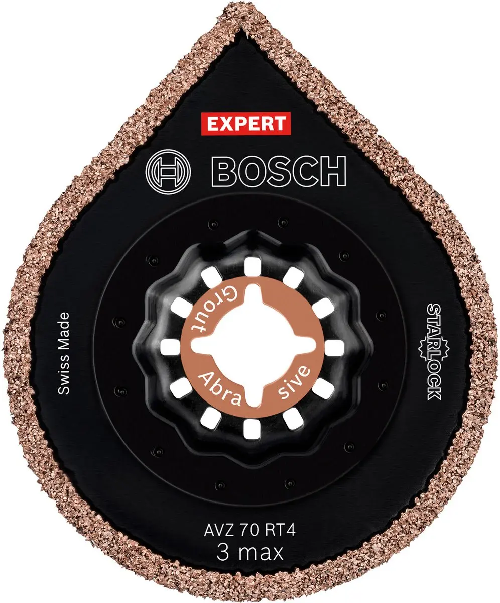 Bosch 10x Expert 3 max AVZ 70 RT4 Starlock plaat voor het verwijd...