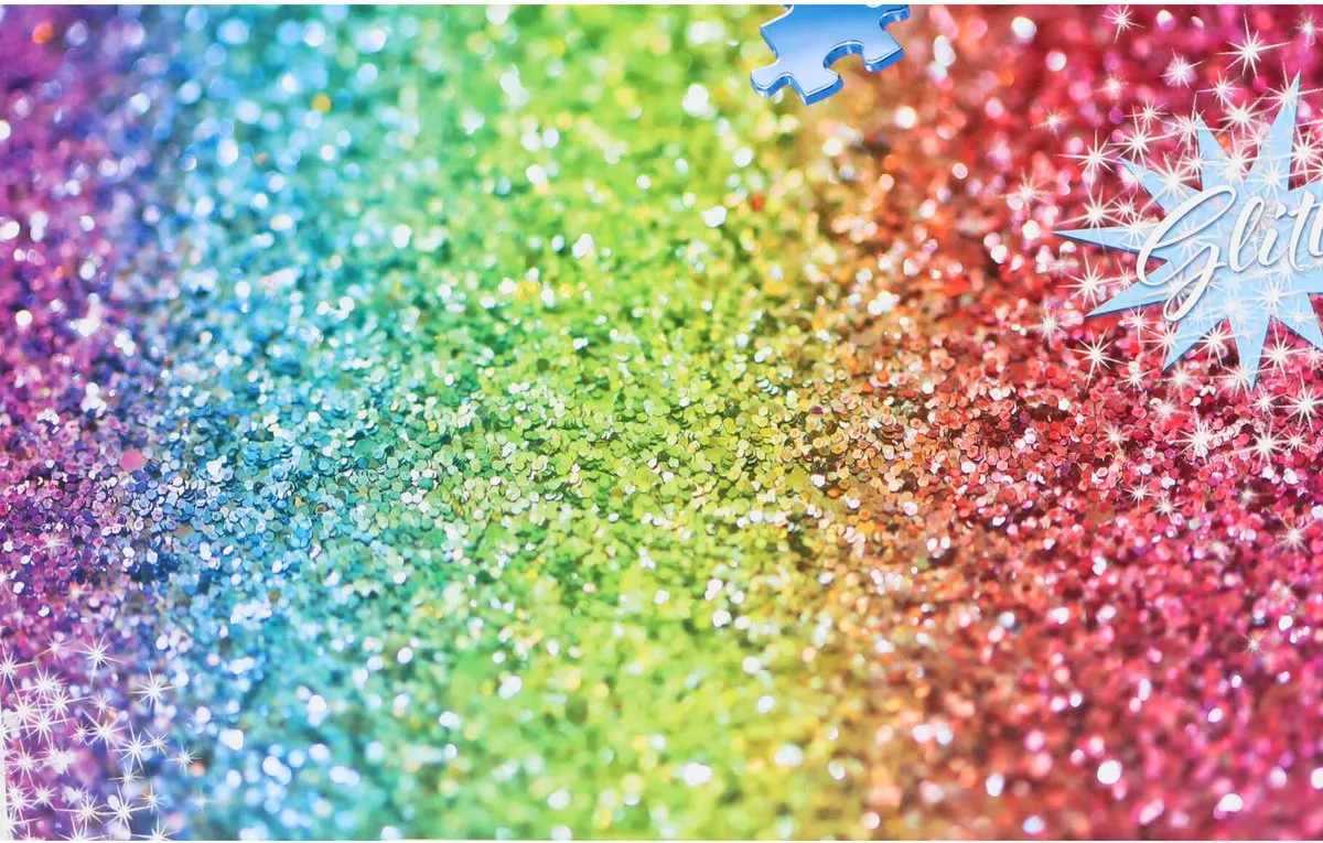 Ravensburger Glitter Puzzel 1000 Stuks - Multicolor