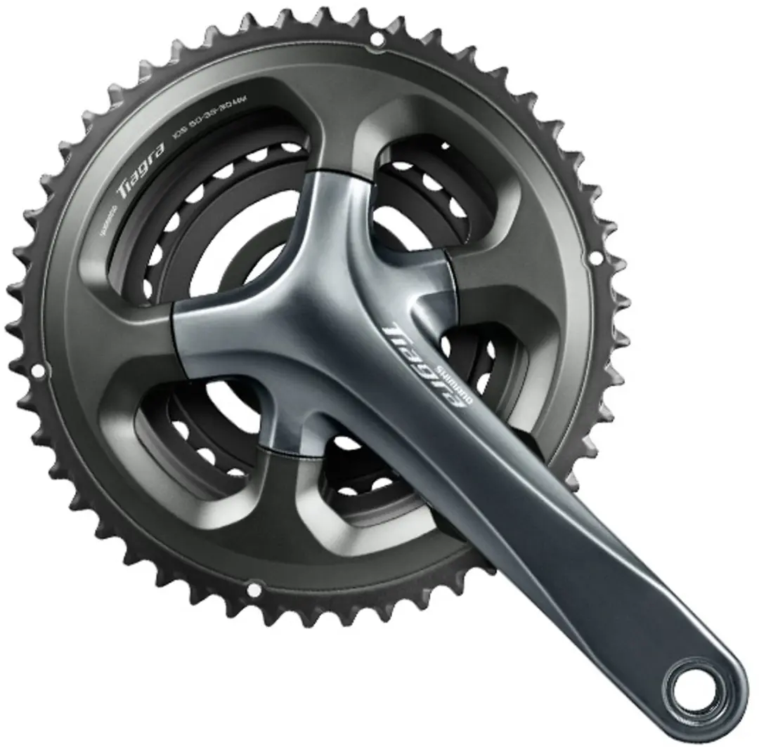 Shimano Tiagra 4703 Crankstel 172,5mm - 50x39x30T - Zwart - afbeelding 6 van 6