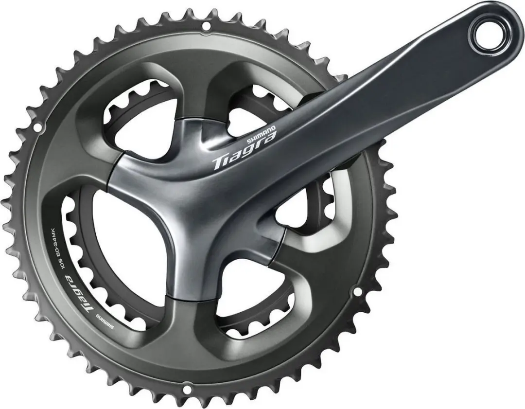 Shimano Tiagra 4703 Crankstel 172,5mm - 50x39x30T - Zwart - afbeelding 2 van 6