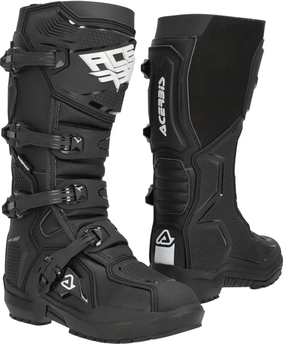 Acerbis Artiglio Waterdicht Zwart Crosslaarzen