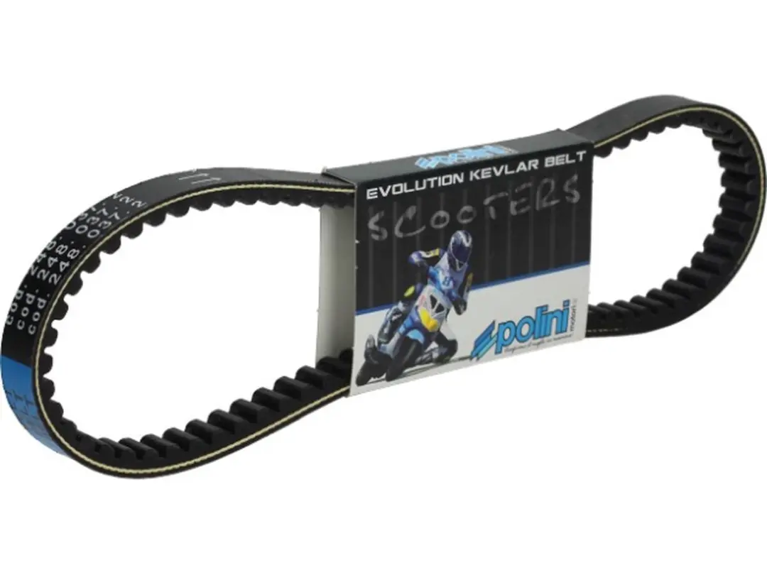 Courroie de transmission Polini pour Scooter Aprilia 50 SR 1992 à 2002 248.037.