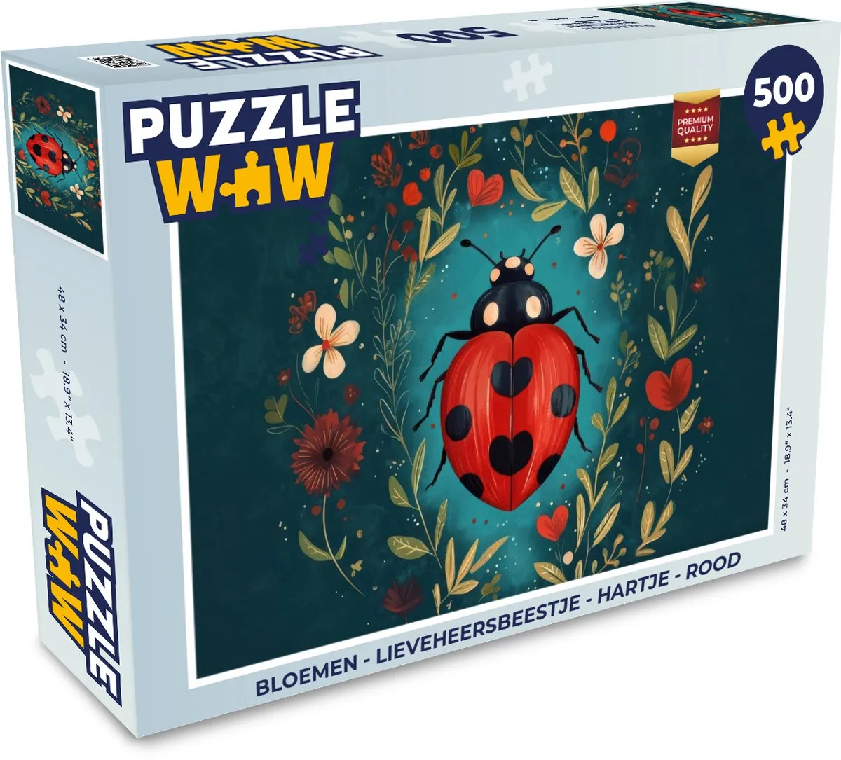 PuzzleWow Legpuzzel Bloemen