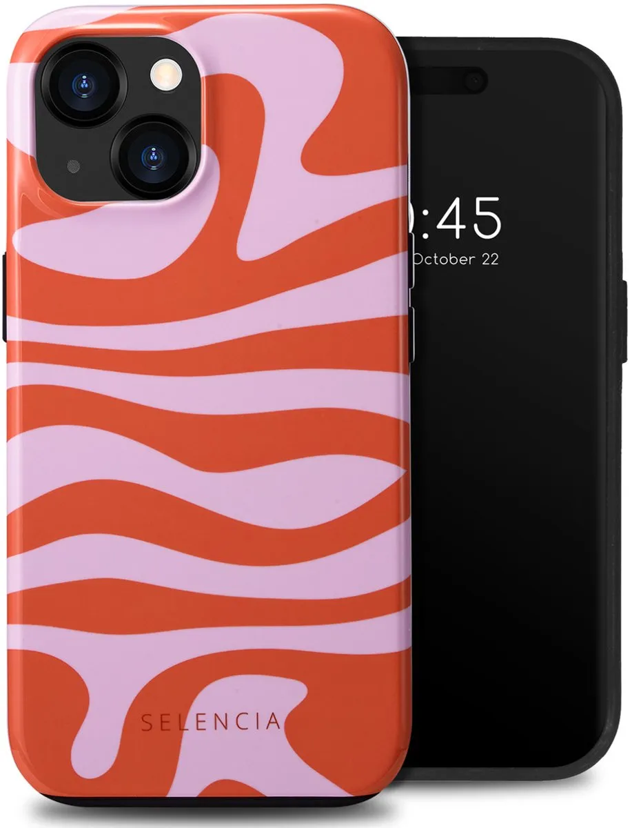 Selencia Hoesje iPhone 15 Dream Swirl Pink