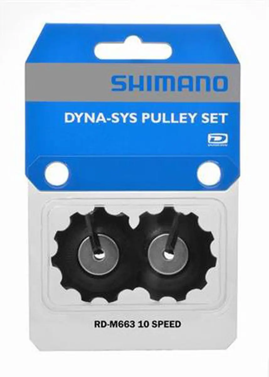 Shimano Derailleurwielset RD-M663-SGS 10s - afbeelding 3 van 6