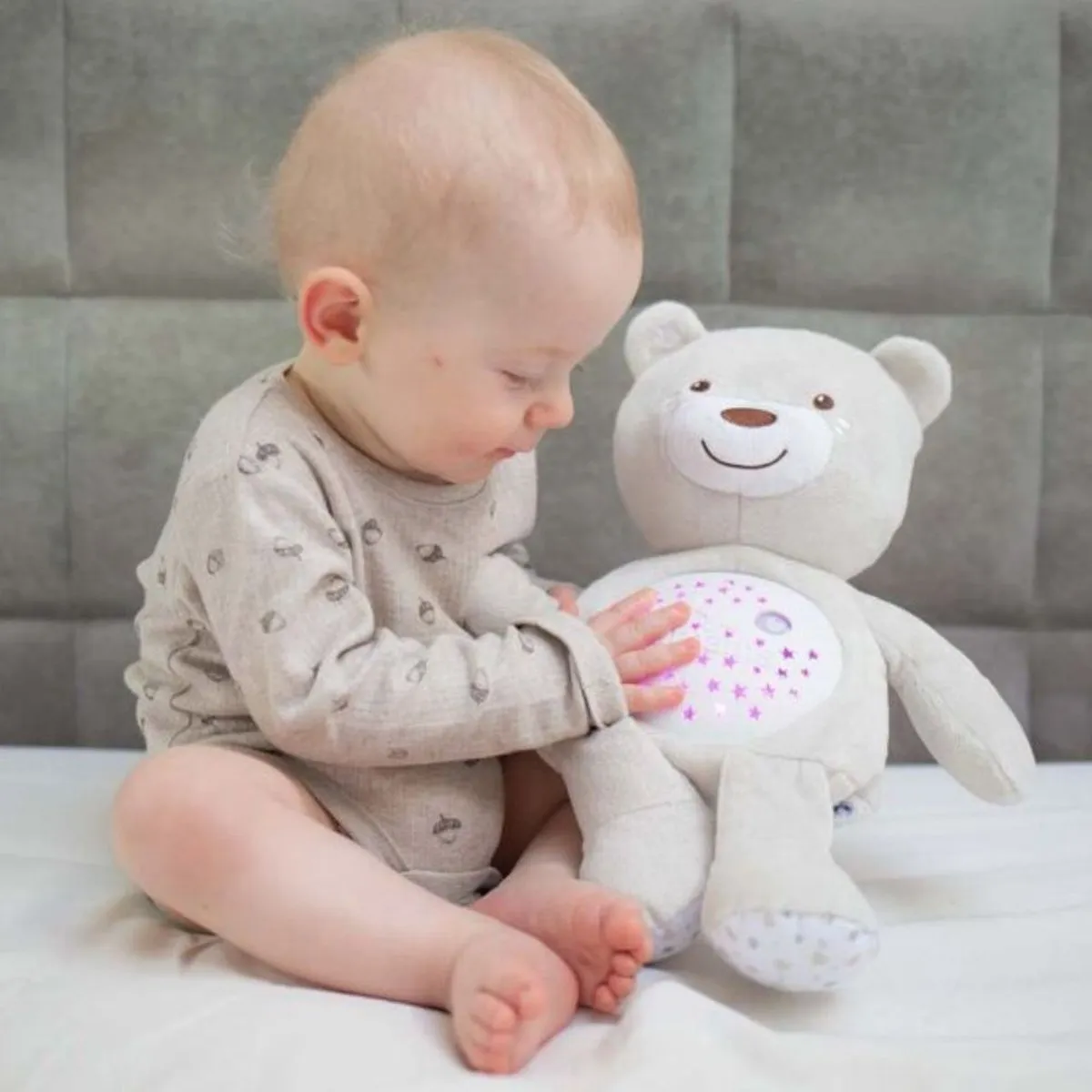 Chicco First Dreams Projector Beer - Grijs - afbeelding 6 van 6