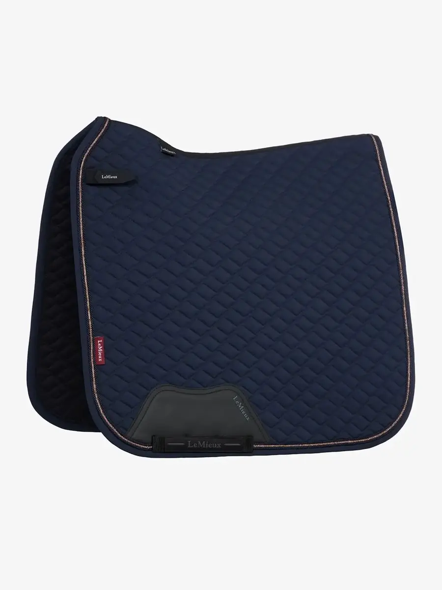 LeMieux Zadeldek Brilliance Dressage Square Navy