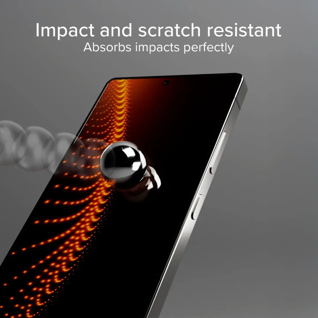 SBS Gehard Glas Beschermfolie Samsung Galaxy A36/A56/S24 FE - Transparant - afbeelding 6 van 6