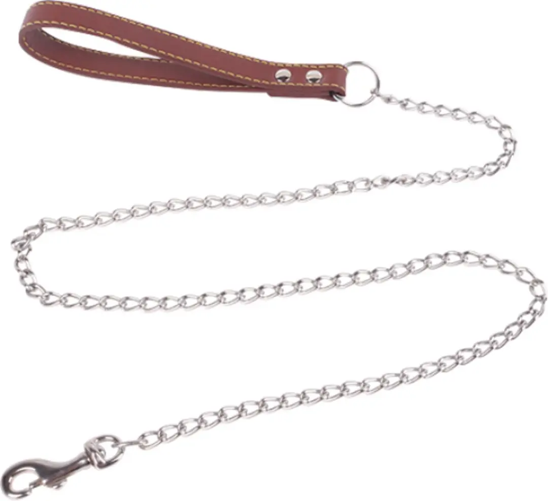 Nobleza Hondenriem met Metalen Ketting