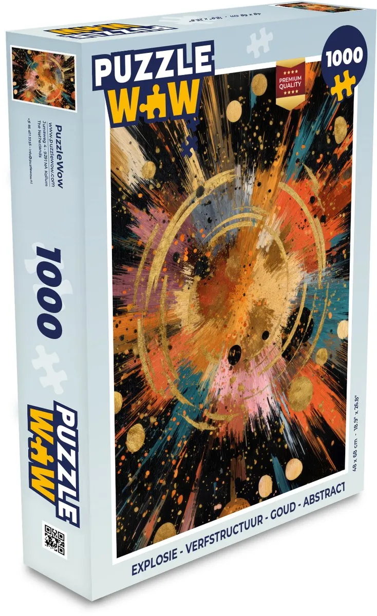PuzzleWow Legpuzzel 1000 Stuks