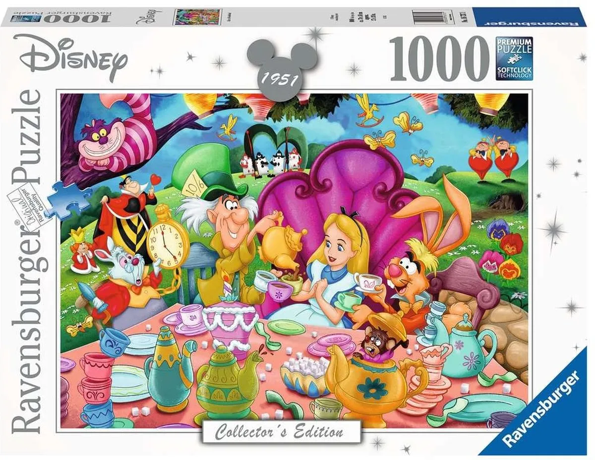 Ravensburger puzzel Alice in Wonderland - legpuzzel - 1000 stukjes