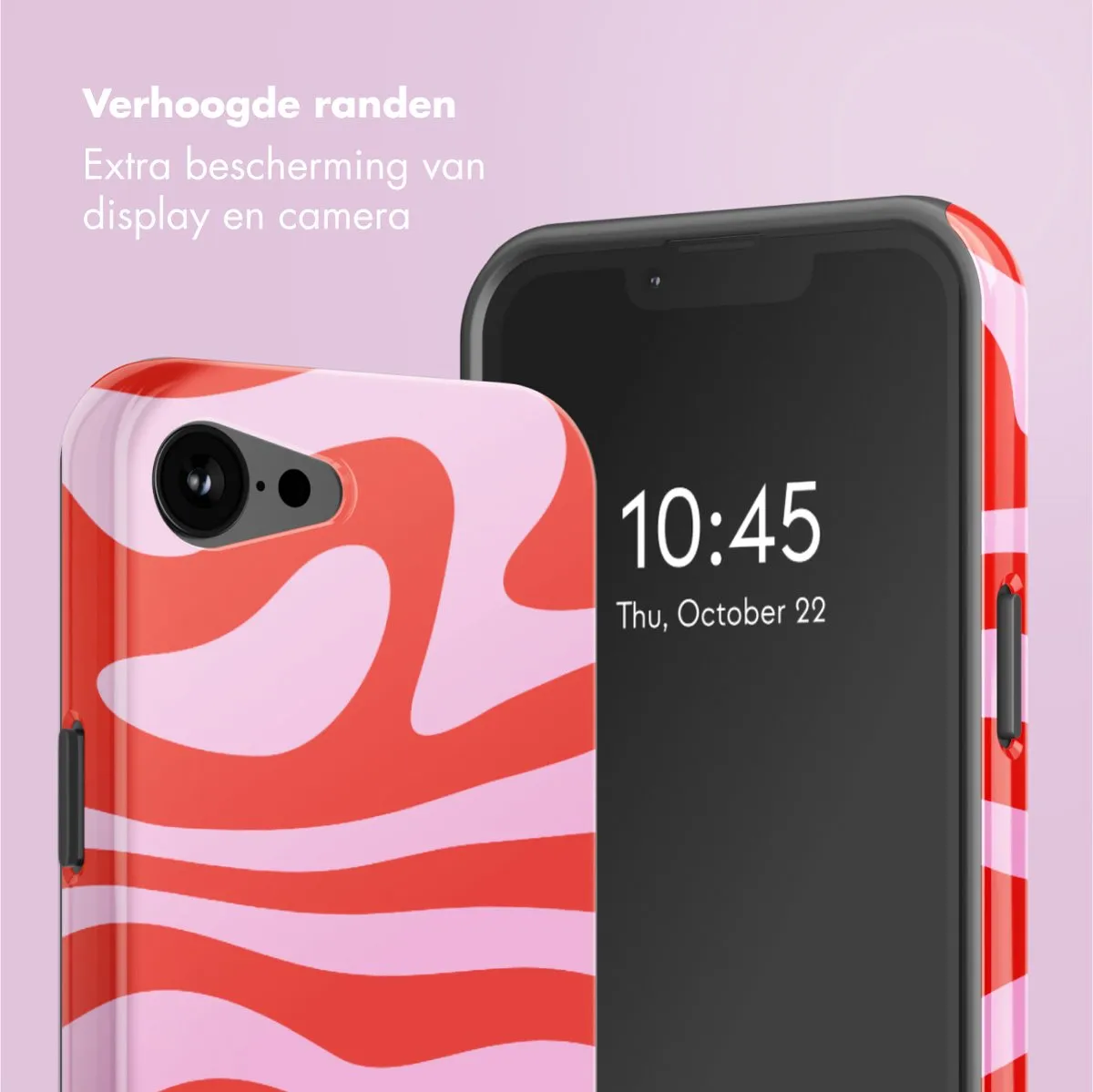 Selencia Hoesje iPhone 16e Dream Swirl Pink - MagSafe