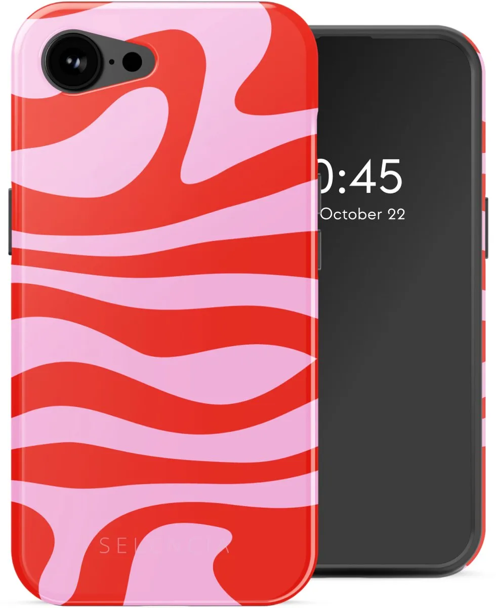 Selencia Hoesje iPhone 16e Dream Swirl Pink
