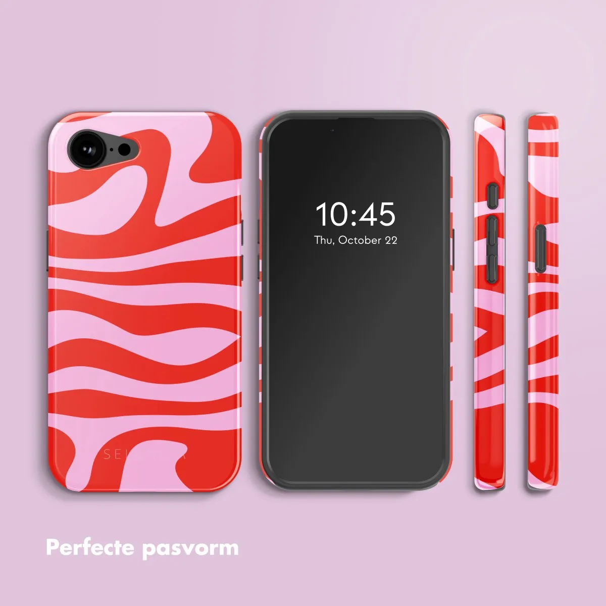 Selencia Hoesje iPhone 16e Dream Swirl Pink - MagSafe - afbeelding 6 van 6