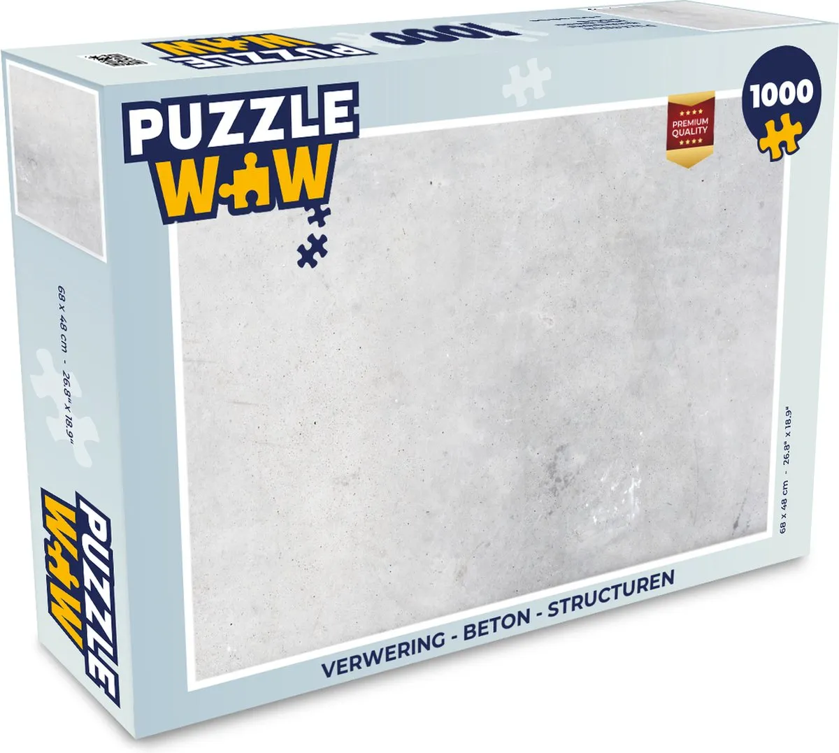 PuzzleWow Verwering Legpuzzel 1000 Stuks