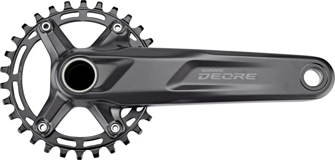 Shimano Deore FC-M5100-1 Kettingbladset 30T - 170mm - Zwart