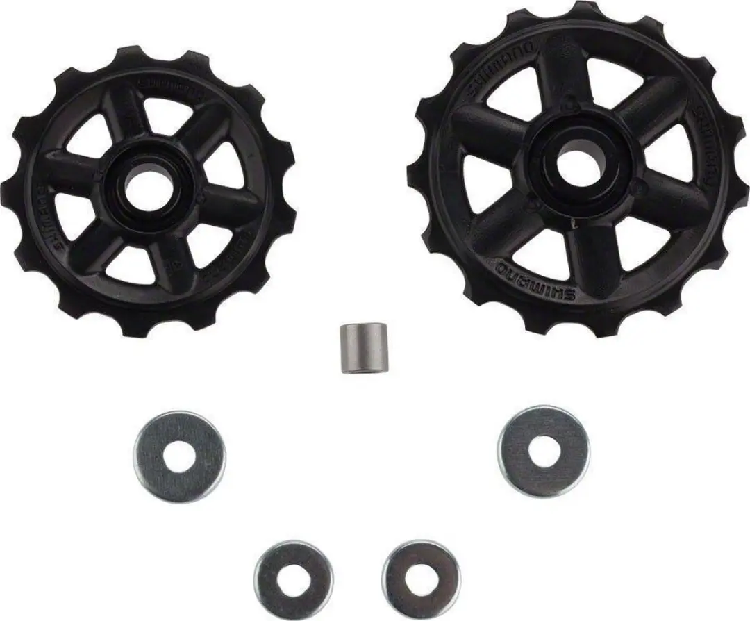 Shimano Altus RD-M310 Derailleurwielset 10s - Zwart - afbeelding 5 van 6
