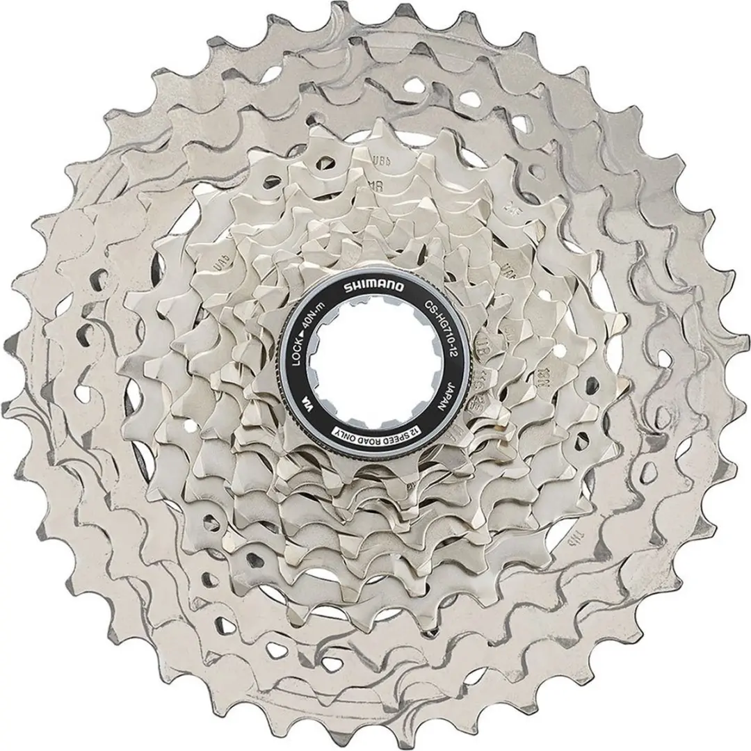 Shimano CS-HG710 12-speed cassette zilver