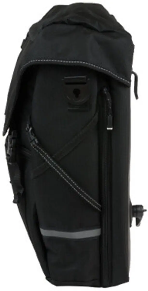 Willex Pakaftas XL 1200 Enkele Fietstas 25L - Zwart - afbeelding 4 van 5