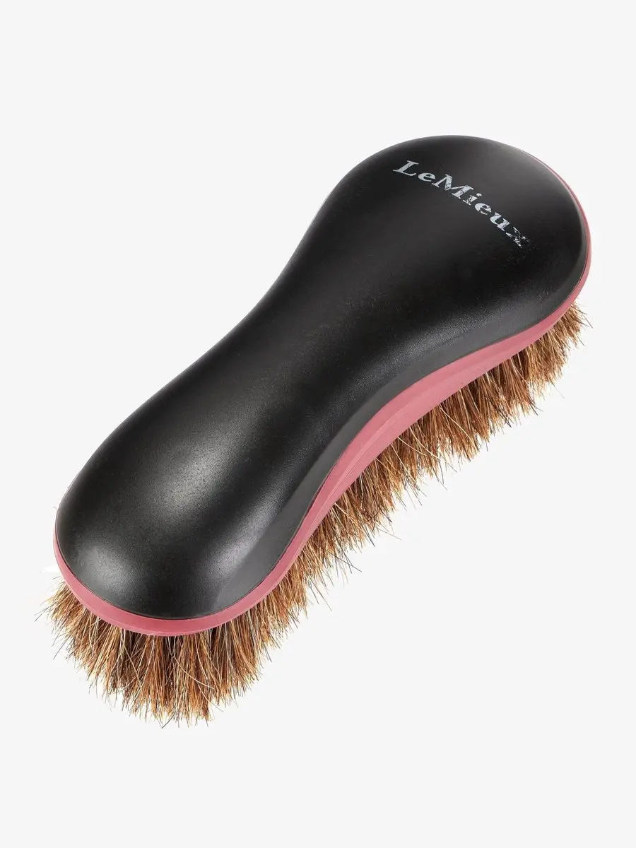 LeMieux Body Brush Zwart/Rood