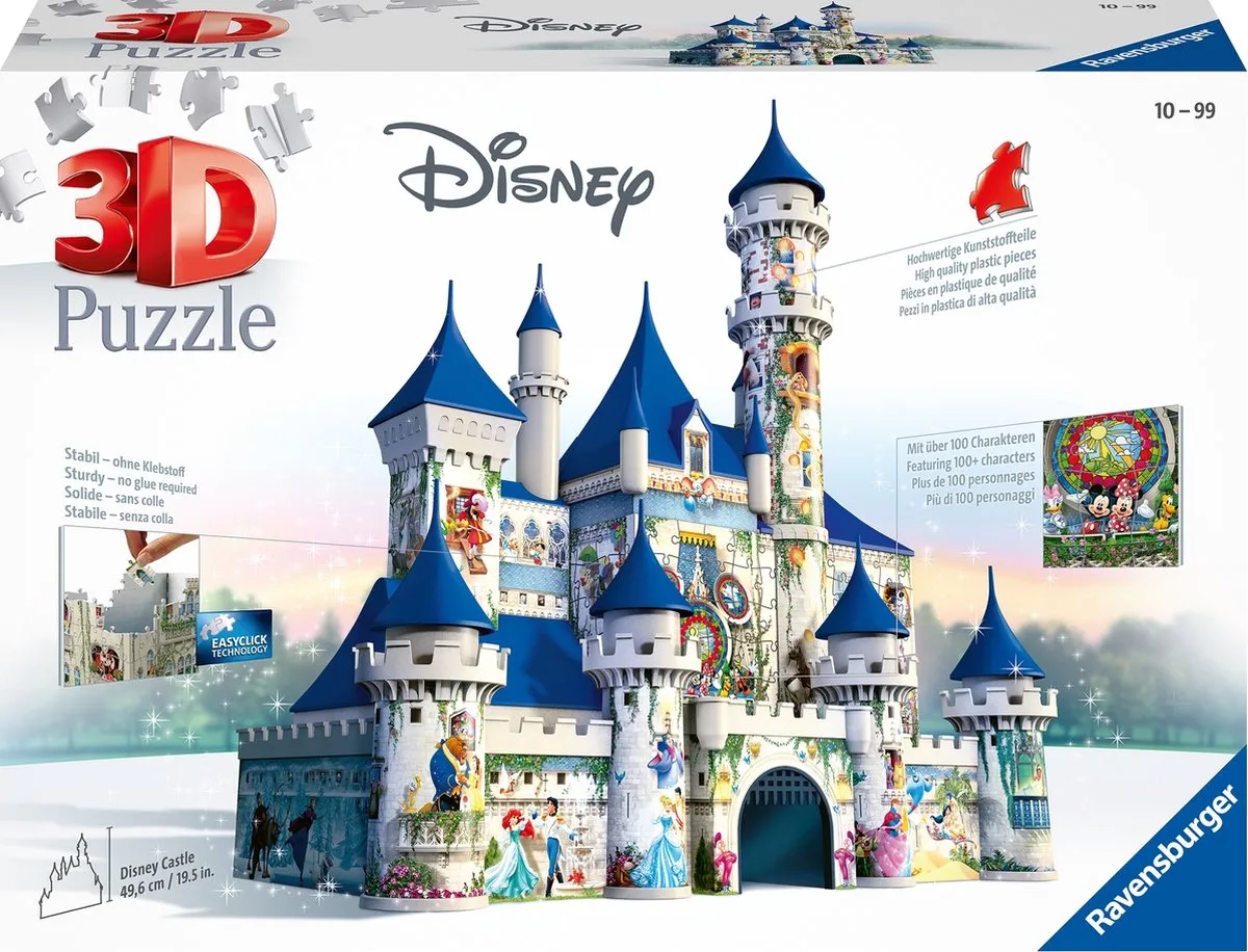Ravensburger Disney Castle 3D Puzzel 216 Stuks