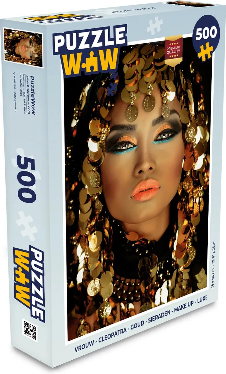 PuzzleWow Cleopatra Legpuzzel 500 Stuks