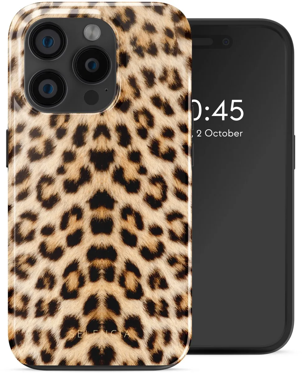 Selencia Hoesje iPhone 15 Pro Wild Leo - MagSafe