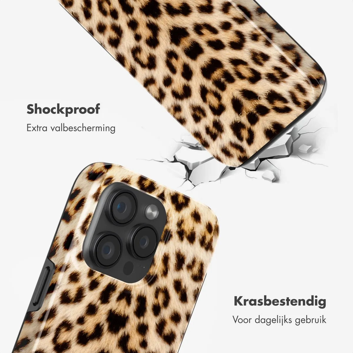 Selencia Hoesje iPhone 15 Pro Wild Leo - MagSafe