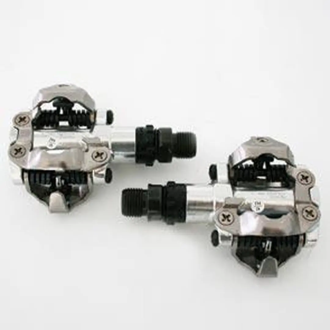 Shimano SPD M520 Pedaalset - 2 Pedalen + 2 Schoenplaatjes - Zilver - afbeelding 5 van 6