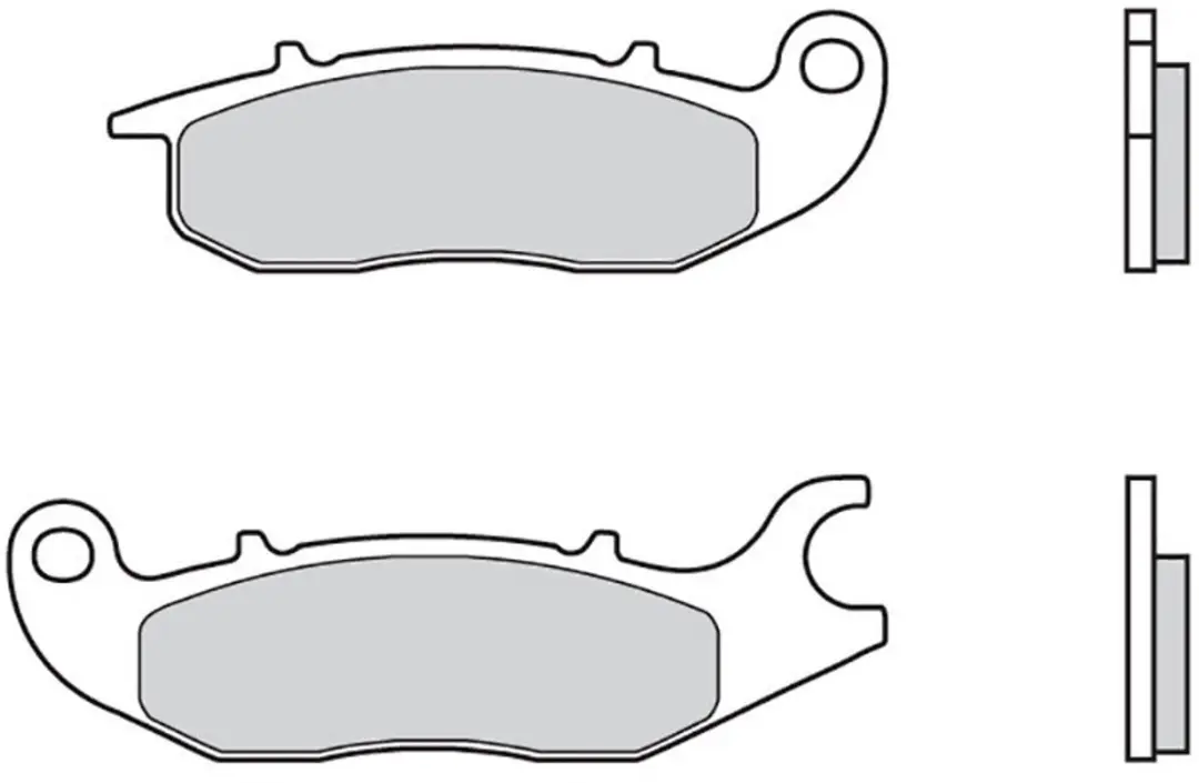 Brembo 07HO5606 Organische Remblokken