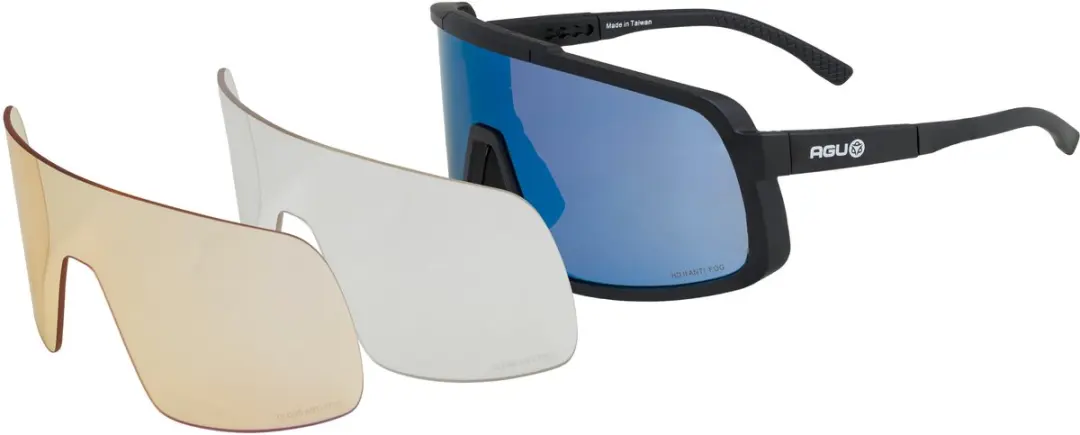 AGU Sweep Sportbril - Blauwe HDII Lens - Zwart - afbeelding 4 van 4