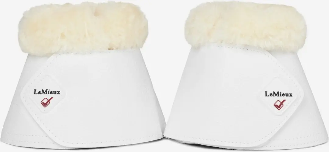 LeMieux Fleece WrapRound Springschoenen XXL Wit