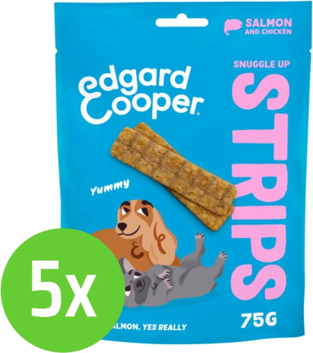 Edgard & Cooper Strips Salmon 75 gr