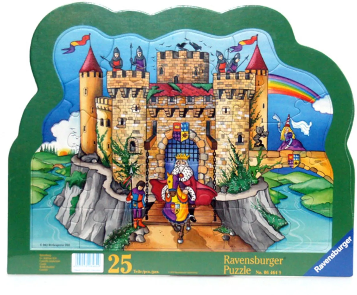 Ravensburger Ridderkasteel Raampuzzel 25 Stuks