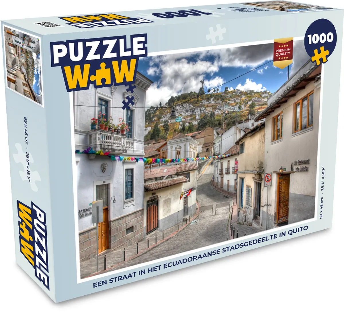 PuzzleWow Quito Legpuzzel 1000 Stuks