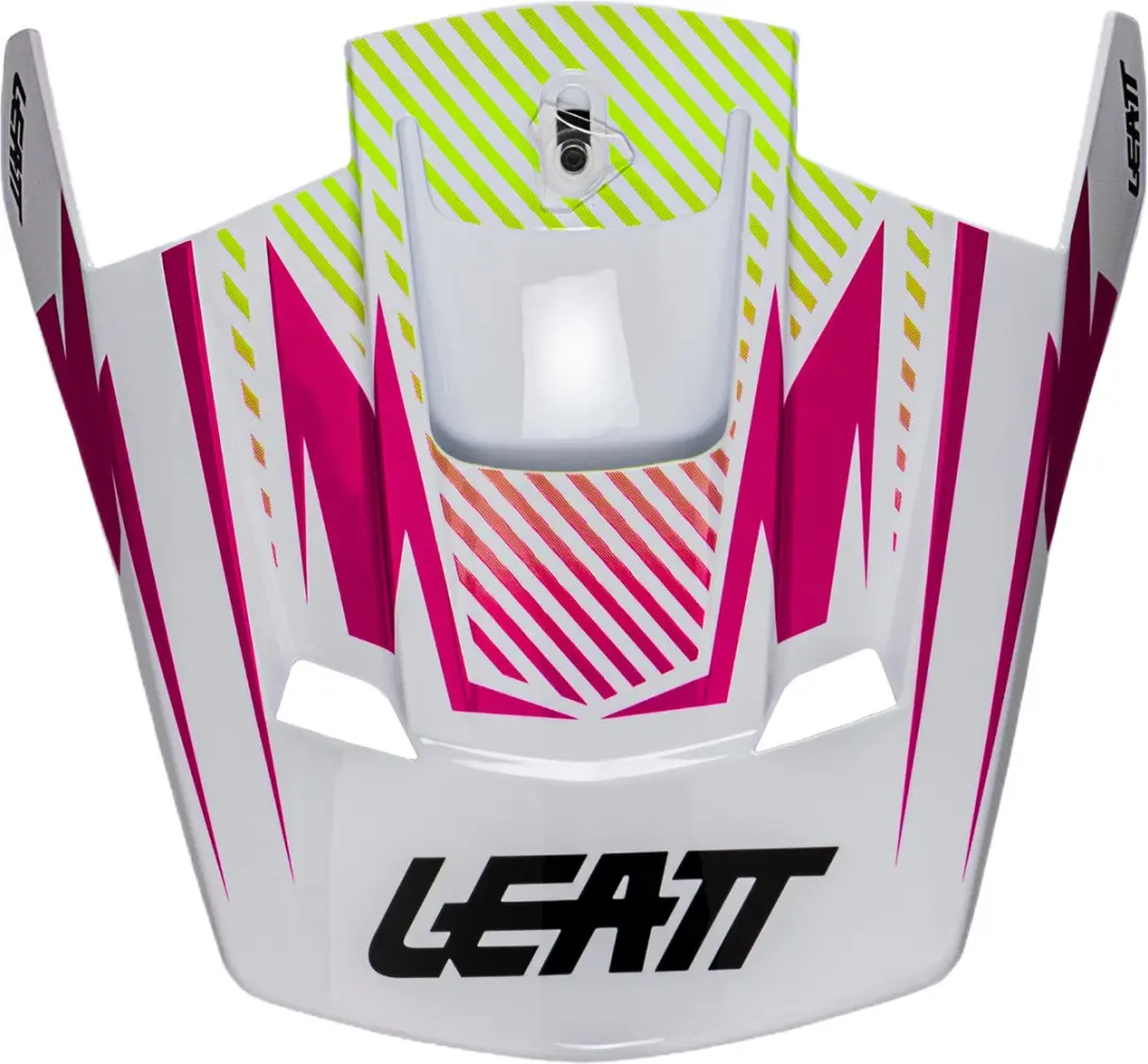 Leatt 3.5 V26 Motorcrosshelm - L - Wit/roze/geel