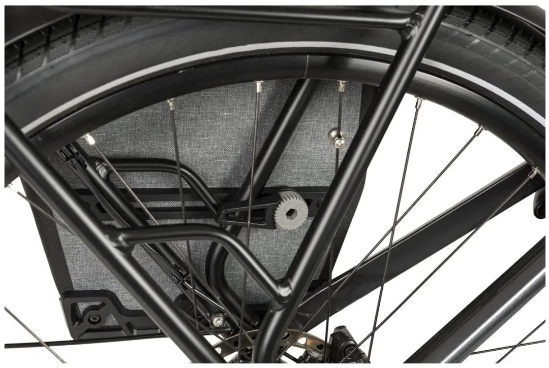 AGU Shelter Clean Fietstas 17L - Grijs - Laptopvak - afbeelding 5 van 6