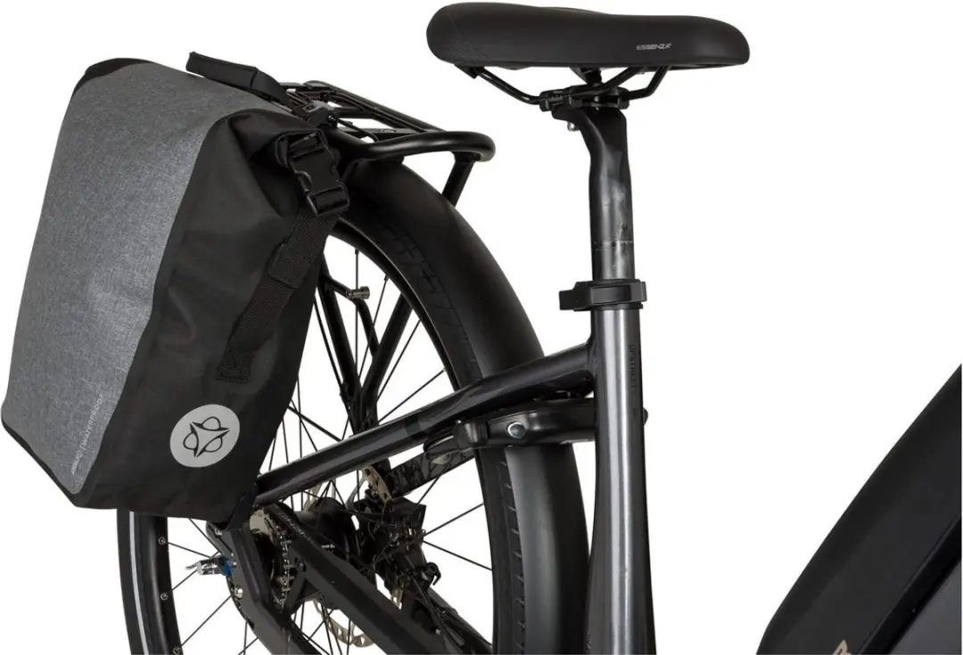 AGU Shelter Clean Fietstas 17L - Grijs - Laptopvak - afbeelding 3 van 6