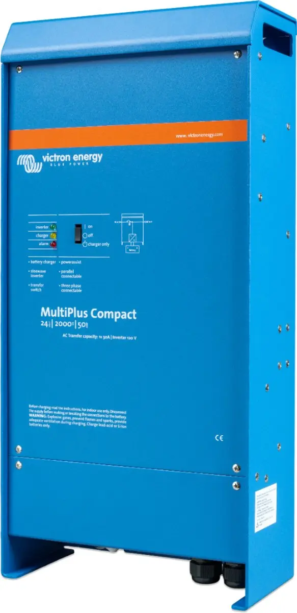 Victron MultiPlus 24/2000/50 Omvormer & Acculader 2000W