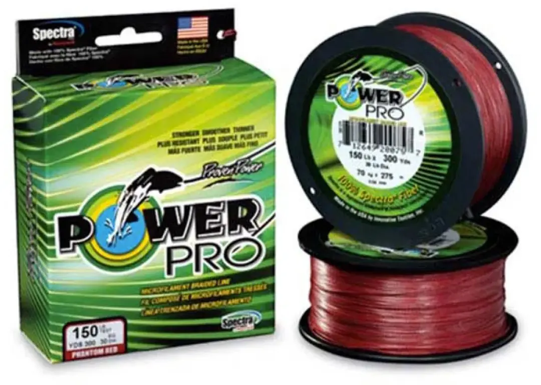 Shimano Power Pro Vermill Red Lijn 455m - afbeelding 4 van 6