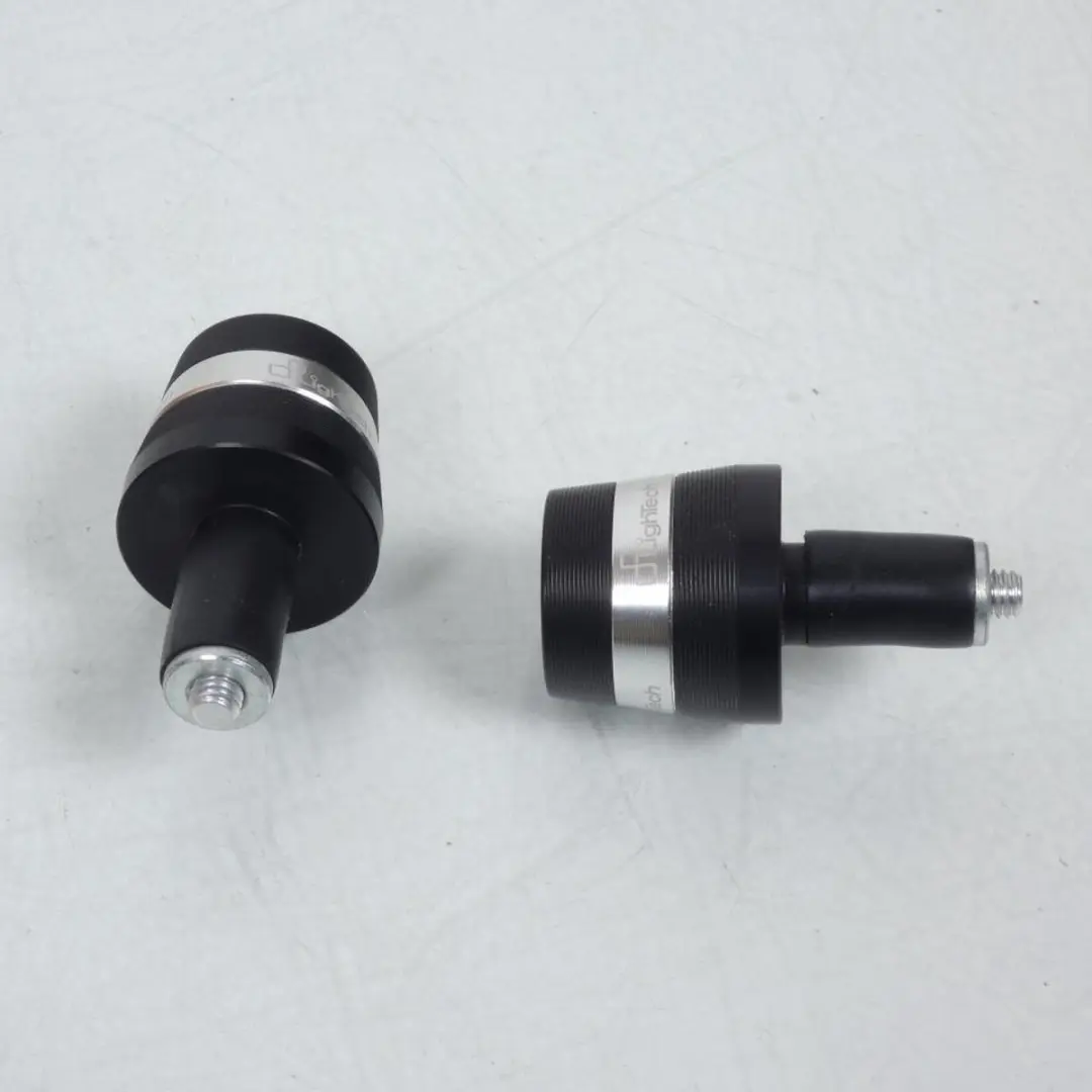 Paire embout guidon noir alu Lightech pour scooter Yamaha 400 X-Max R 2013 à 20