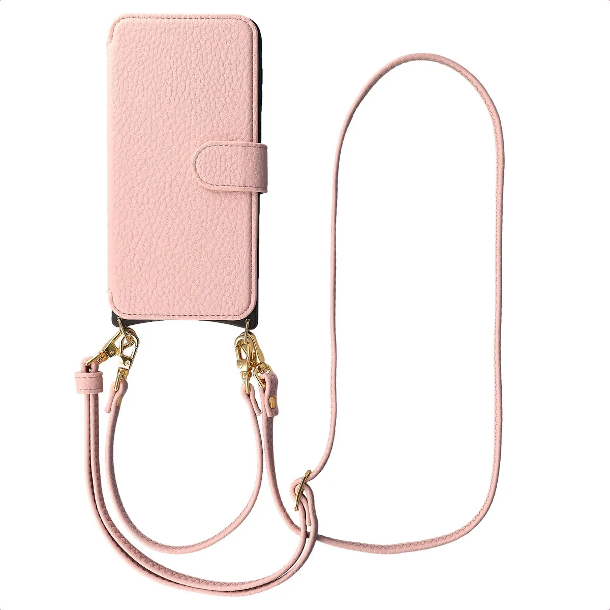 Selencia Hoesje Samsung Galaxy A57 Bookcase Magnetisch Roze