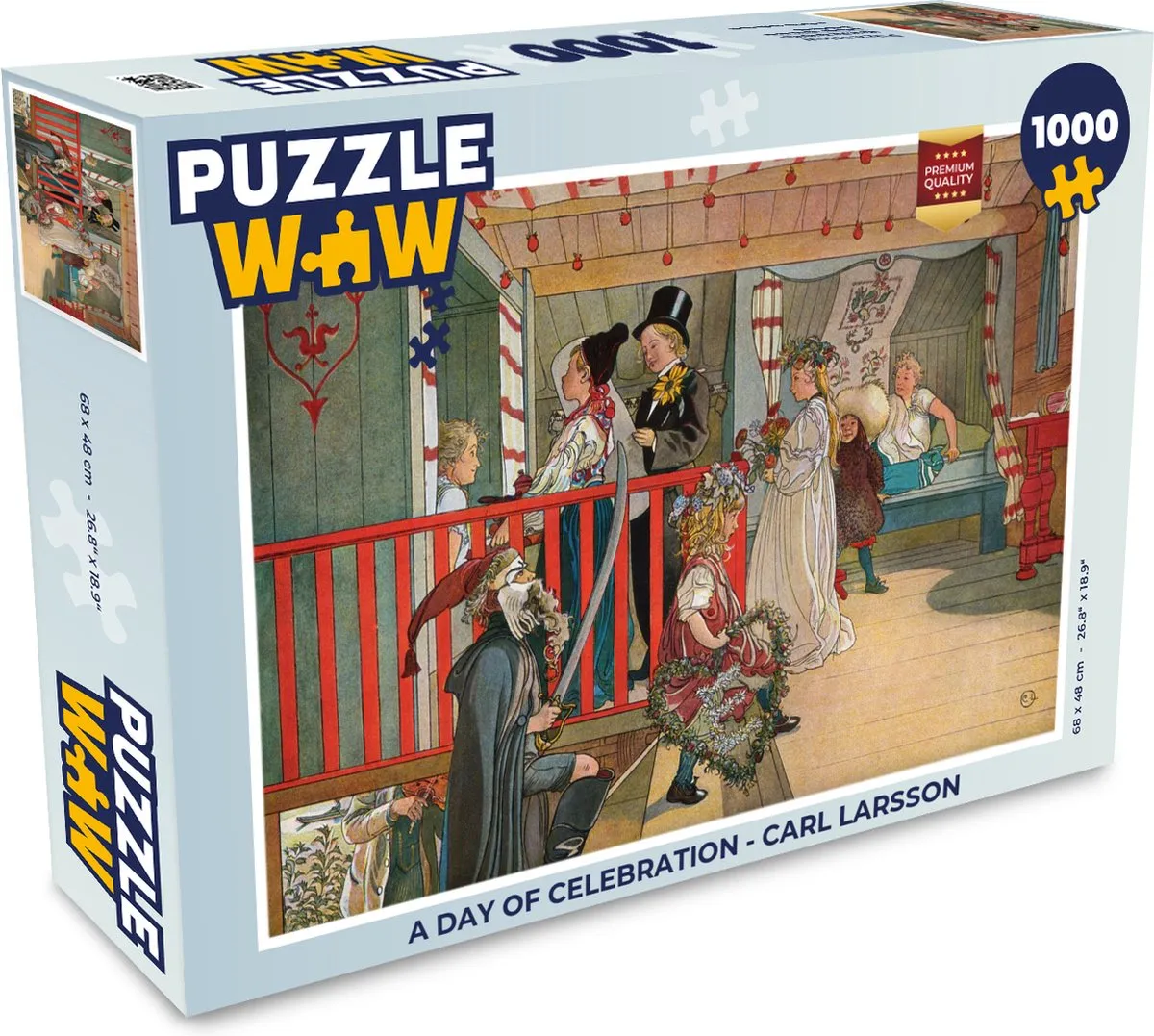 PuzzleWow Carl Larsson Legpuzzel 1000 Stuks