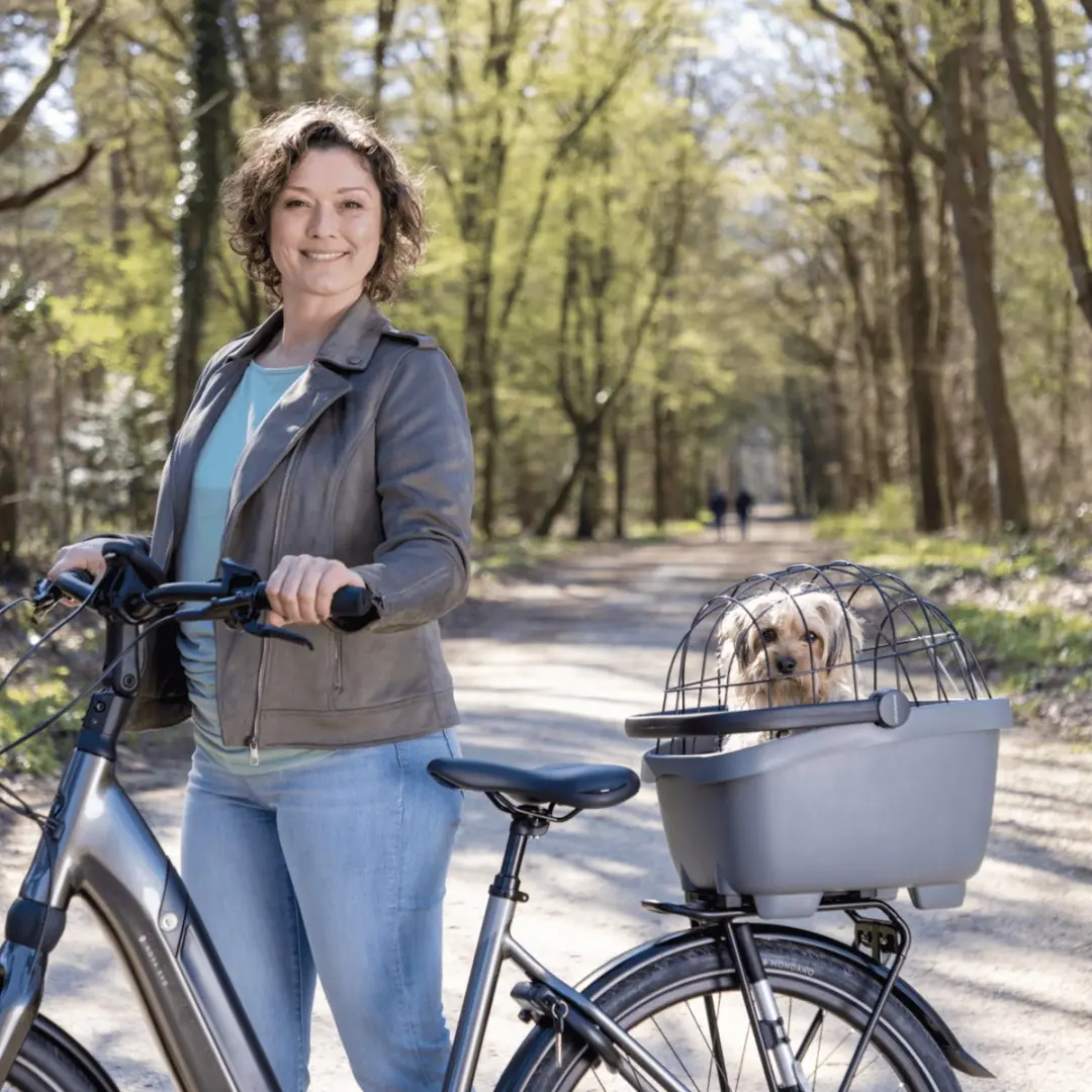 New Looxs Clipper Pet Package - Hondenfietsmand Accessoires - Zwart