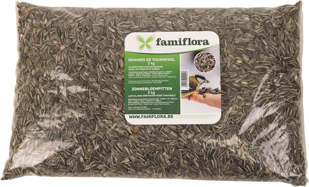 Famiflora zonnebloemzaden 2kg