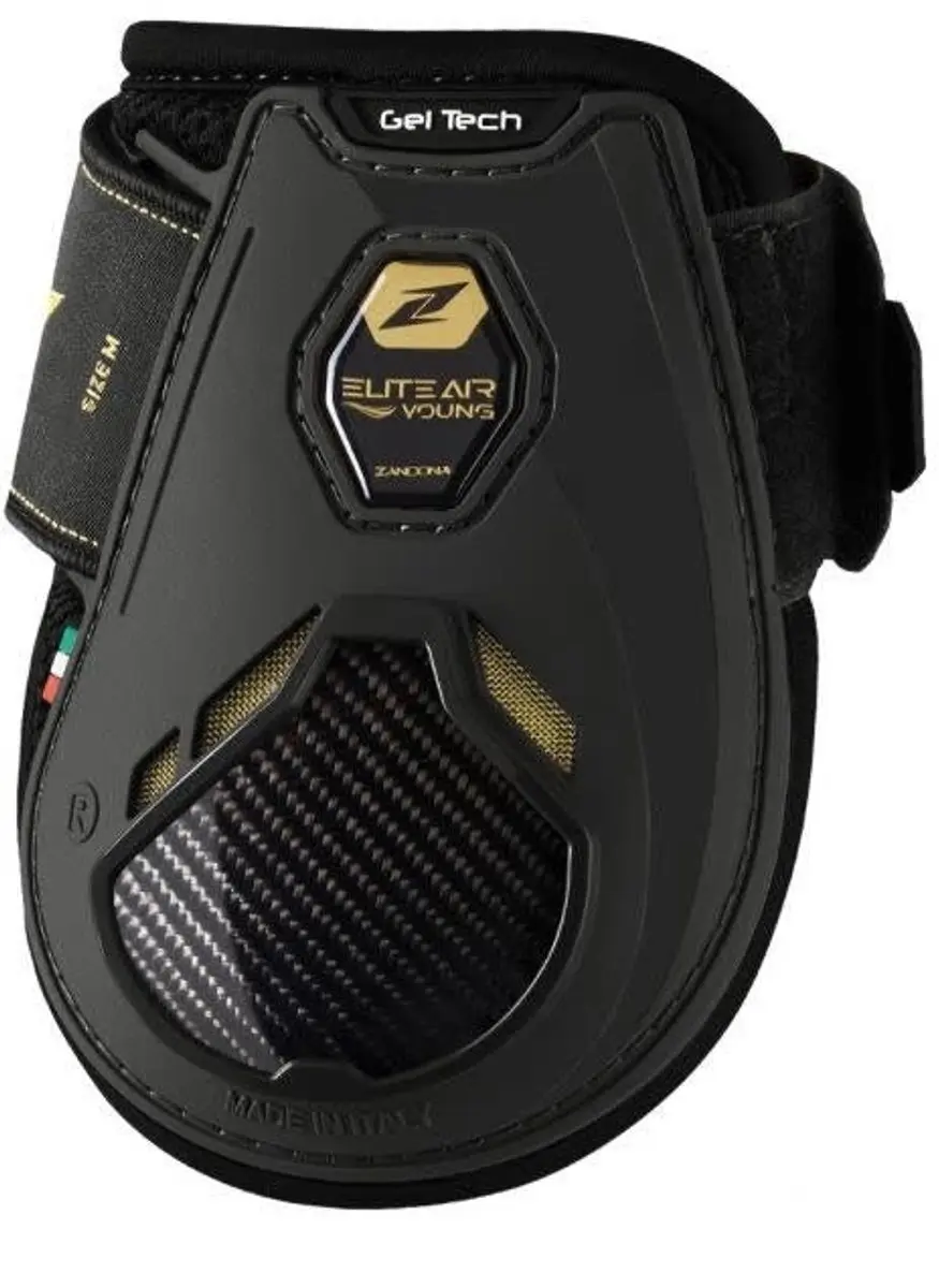 Zandona Elite Air Young Competition Kogelbeschermers L Zwart